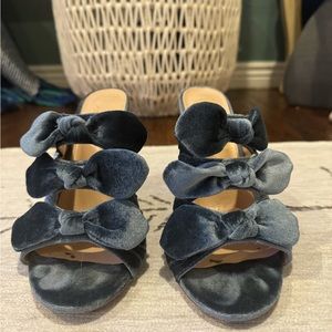 Lulu’s - Blue Bow High Heel Shows - Size 7.5